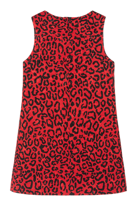Leopard Print Shift Dress